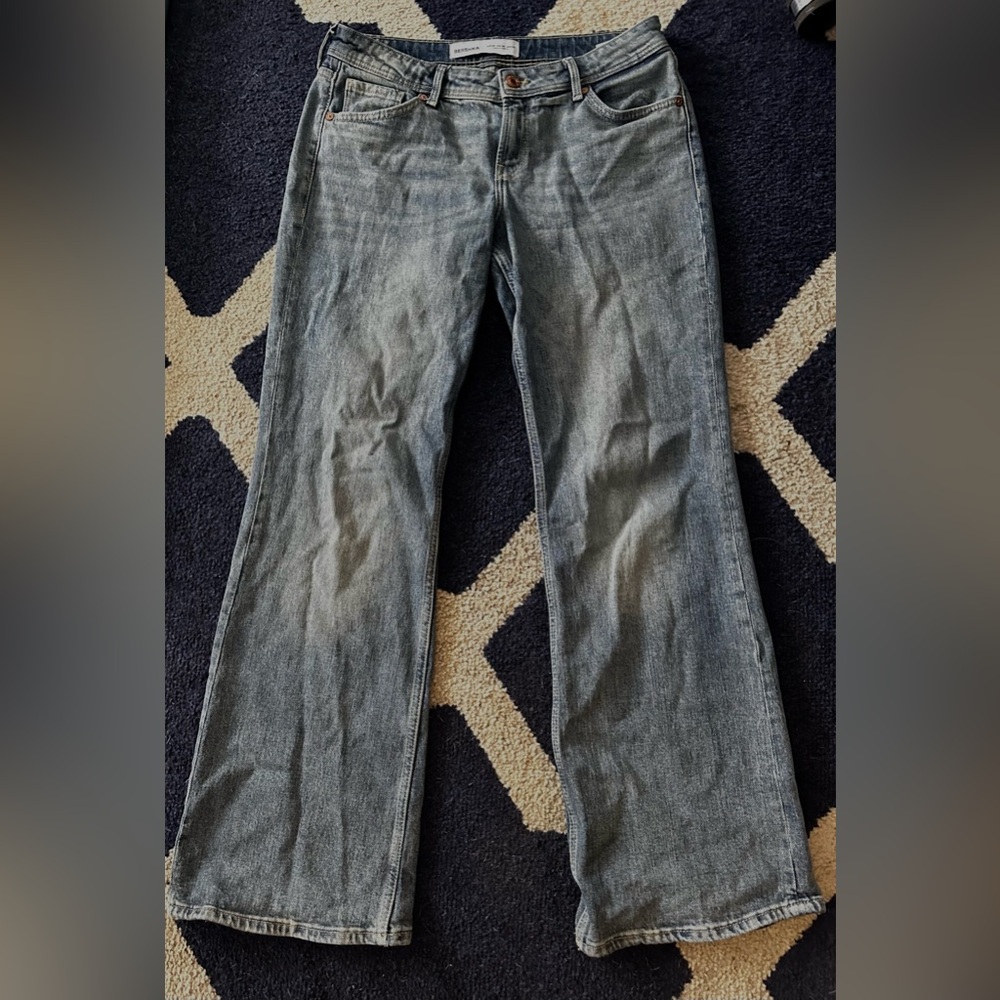 Bershka Low Rise Bootcut Jeans | EU 38 / US 6 | Y2K Flare